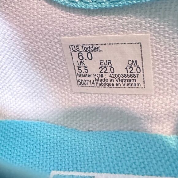 NWT VANS Toddler Kids Mary Jane Shoe Sneaker 8 - Picture 11 of 11